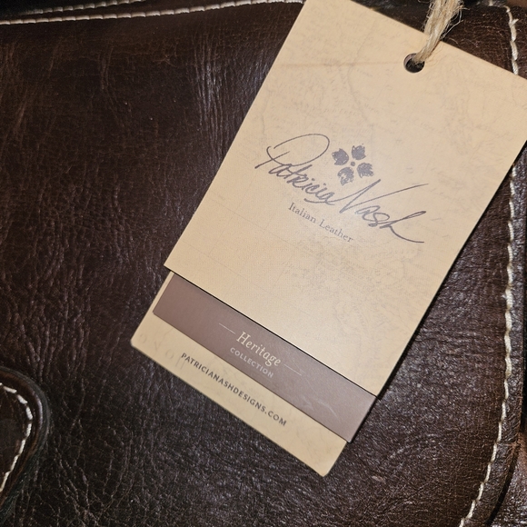 Patricia Nash London Leather Saddle Bag - Picture 6 of 7